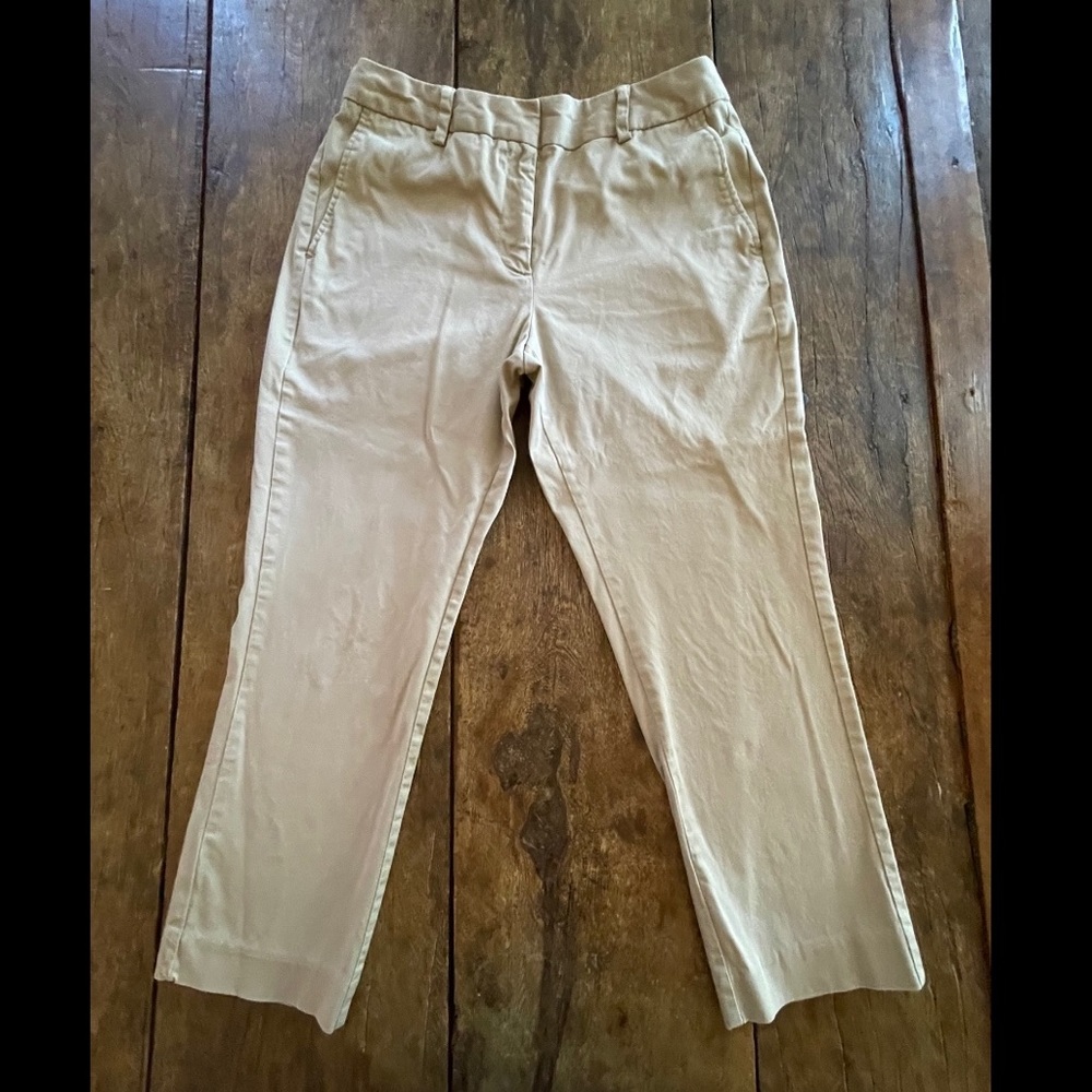 Lands End Cropped Chino Pants
